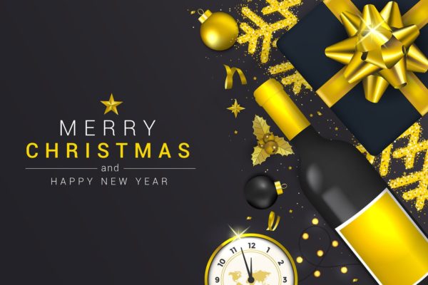 圣诞节&新年主题贺卡设计模板素材 Merry Christmas and Happy New Year greeting cards缩略图 圣诞节&新年主题贺卡设计模板素材 Merry Christmas and Happy New Year greeting cards