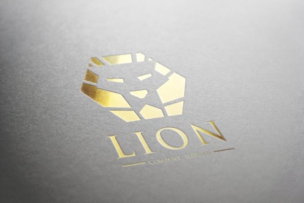 狮子图形Logo模板 Lion Logo