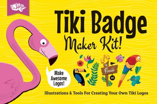 热带主题Logo和徽章创意设计套件 Tiki Logos and Badge Maker Kit缩略图 热带主题Logo和徽章创意设计套件 Tiki Logos and Badge Maker Kit