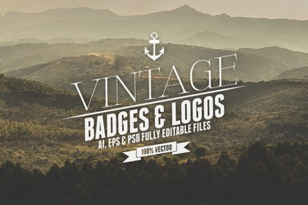 复古风格徽标&Logo设计模板v3 Vintage Badges & Logos Vol.3缩略图 复古风格徽标&Logo设计模板v3 Vintage Badges & Logos Vol.3