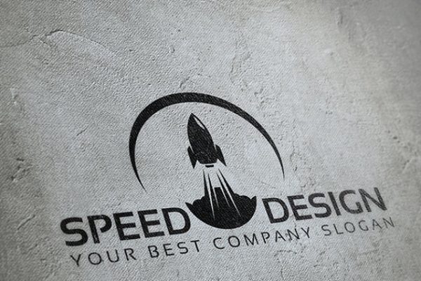 太空火箭图形Logo设计模板 Speed Design缩略图 太空火箭图形Logo设计模板 Speed Design