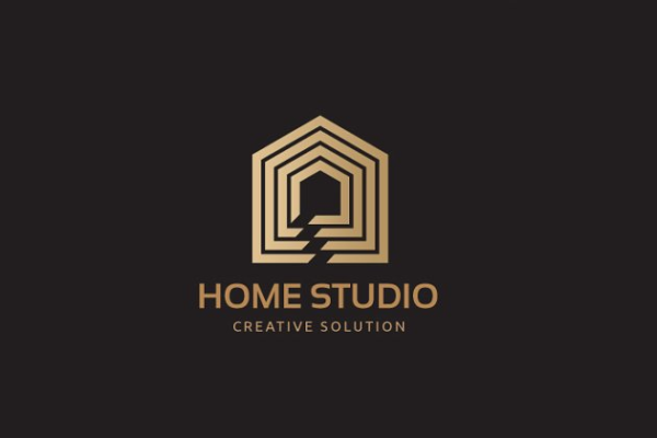 家庭工作室图形Logo设计模板 Home Studios缩略图 家庭工作室图形Logo设计模板 Home Studios