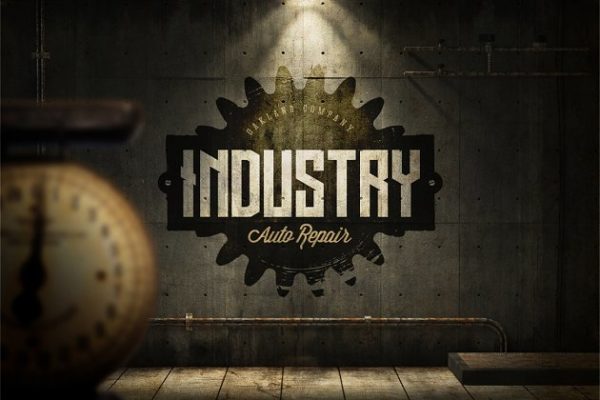 经典复古工业标识Logo设计模板 Vintage Industrial Logos Template缩略图 经典复古工业标识Logo设计模板 Vintage Industrial Logos Template
