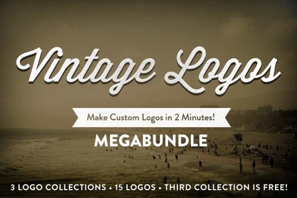 复古徽标系列英文logo设计模板 Vintage Logo Collection MegaBundle缩略图 复古徽标系列英文logo设计模板 Vintage Logo Collection MegaBundle