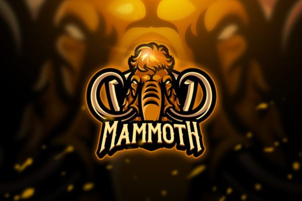 猛犸象电子竞技吉祥物Logo标志设计模板v1 Mammoth – Mascot & Esport Logo缩略图 猛犸象电子竞技吉祥物Logo标志设计模板v1 Mammoth – Mascot & Esport Logo