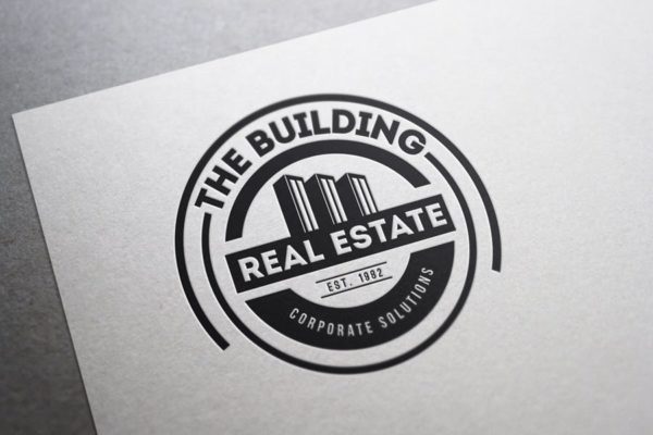 12个商业房地产品牌商标Logo设计模板