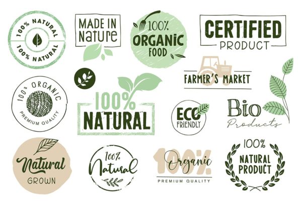 有机食品标志/标签/标识设计模板素材 Organic Food Labels and Elements Collection缩略图 有机食品标志/标签/标识设计模板素材 Organic Food Labels and Elements Collection