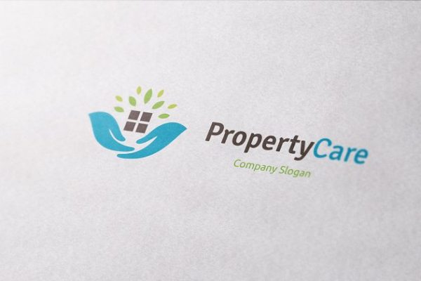 企业简易Logo展示模板 Property Care缩略图 企业简易Logo展示模板 Property Care