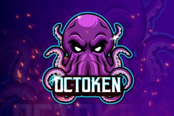 章鱼电子竞技吉祥物队徽Logo标志设计模板 OCTOKEN -Mascot & Esports Logo缩略图 章鱼电子竞技吉祥物队徽Logo标志设计模板 OCTOKEN -Mascot & Esports Logo
