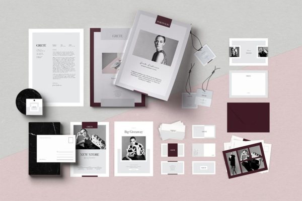 企业品牌VI设计模板合集 Grete Brand Identity Pack缩略图 企业品牌VI设计模板合集 Grete Brand Identity Pack