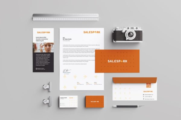 品牌视觉设计办公用品设计模板套装v1 Brand Stationary Vol.1