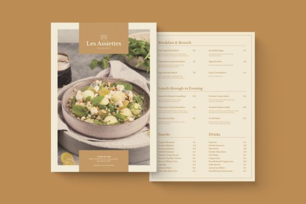 豪华西餐厅意大利菜法国菜菜单设计模板 Restaurant Menu缩略图 豪华西餐厅意大利菜法国菜菜单设计模板 Restaurant Menu