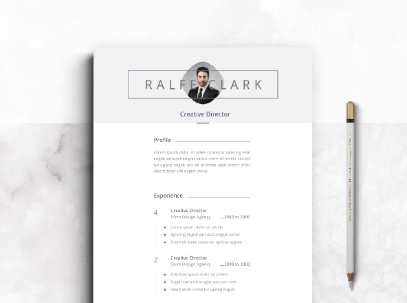 极简设计风格个人应聘简历设计模板 Minimal Cv / Resume Template缩略图 极简设计风格个人应聘简历设计模板 Minimal Cv / Resume Template