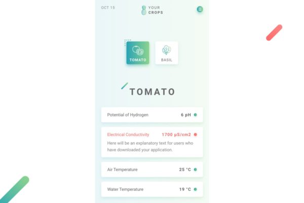 创意植物生长监测APP UI套件 Your Crops – Mobile App缩略图 创意植物生长监测APP UI套件 Your Crops – Mobile App