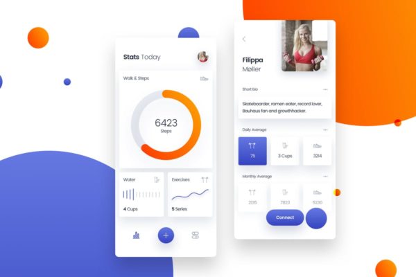 移动健身房应用 APP UI 套件 Workout Gym & Fitness Mobile App UI Kit Template缩略图 移动健身房应用 APP UI 套件 Workout Gym & Fitness Mobile App UI Kit Template