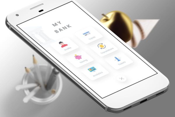 电子银行手机APP菜单界面UI套件 Menu Bank Mobile Ui – T缩略图 电子银行手机APP菜单界面UI套件 Menu Bank Mobile Ui – T