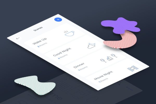 智能家居APP应用场景模板 Smart Home Scenes Mobile Ui缩略图 智能家居APP应用场景模板 Smart Home Scenes Mobile Ui
