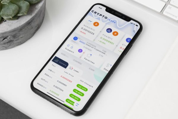 加密货币交易市场APP应用界面模板 Crypto Trade Home 3 Part 2 Mobile Ui