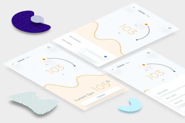 智能家居-SPA休闲健APP应用设计模板 Smart Home Spa Mobile Ui v.3缩略图 智能家居-SPA休闲健APP应用设计模板 Smart Home Spa Mobile Ui v.3