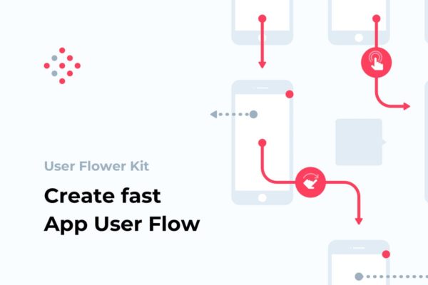 APP应用用户流程套件Sketch模板 User Flow Kit缩略图 APP应用用户流程套件Sketch模板 User Flow Kit