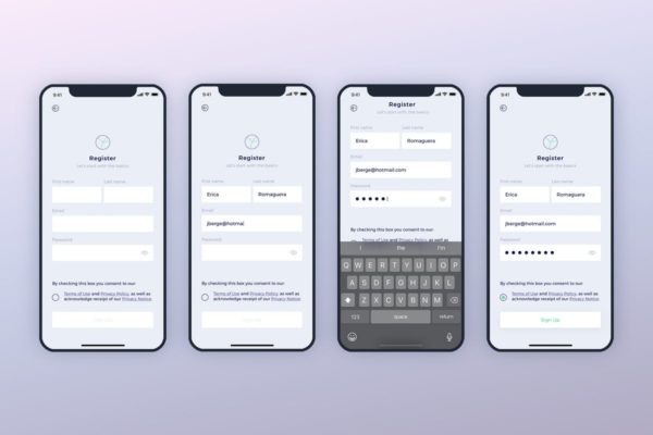 极简主义登录注册页面手机APP应用UI模板 SignIn SignUp Mobile Ui – FP缩略图 极简主义登录注册页面手机APP应用UI模板 SignIn SignUp Mobile Ui – FP