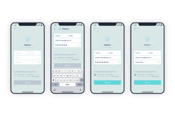 极简设计登录注册页面手机APP应用UI设计套件 SignIn SignUp Mobile Ui – FH缩略图 极简设计登录注册页面手机APP应用UI设计套件 SignIn SignUp Mobile Ui – FH