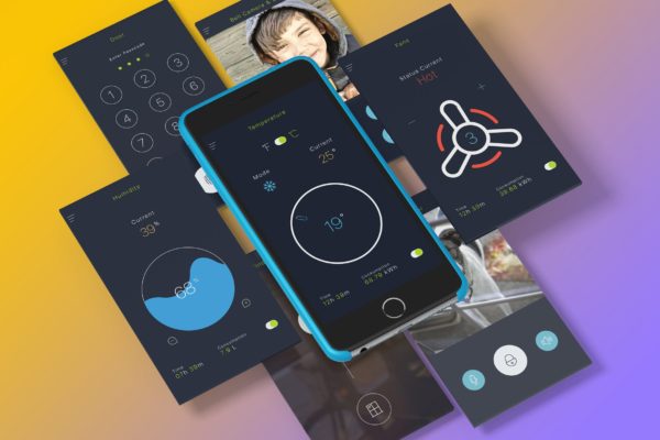 智能家居APP应用UI设计套件SKETCH模板 Smart Home Sketch UI Kit缩略图 智能家居APP应用UI设计套件SKETCH模板 Smart Home Sketch UI Kit