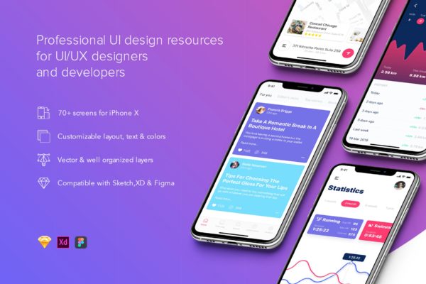 高品质多用途APP应用UI界面设计Figma版本 Prisma mobile UI Kit – FIGMA Version缩略图 高品质多用途APP应用UI界面设计Figma版本 Prisma mobile UI Kit – FIGMA Version