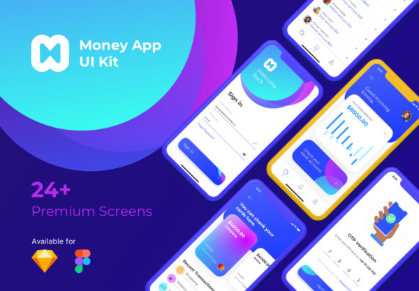 大洋岛下午茶：电子钱包金融账户管理APP UI套件