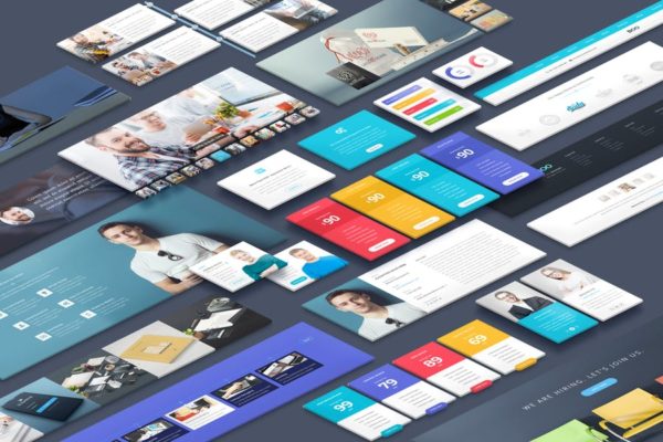 创意网站UI设计素材包 Creative UI Kits缩略图 创意网站UI设计素材包 Creative UI Kits