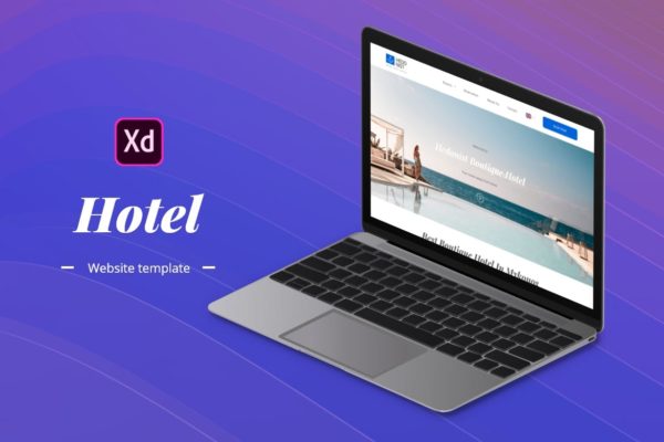 酒店品牌网站设计XD模板 Hotel Website Template缩略图 酒店品牌网站设计XD模板 Hotel Website Template
