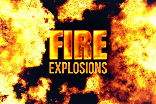 80款逼真火焰爆炸图形PS笔刷 80 Photorealistic Fire Explosions