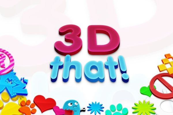 一键添加可爱3D立体效果的photoshop动作图层样式缩略图 一键添加可爱3D立体效果的photoshop动作图层样式