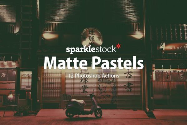 12个哑光粉彩照片效果处理PS动作 12 Matte Pastel Photoshop Actions缩略图 12个哑光粉彩照片效果处理PS动作 12 Matte Pastel Photoshop Actions