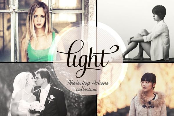 照片光线调节PS动作 Light – Actions Set缩略图 照片光线调节PS动作 Light – Actions Set