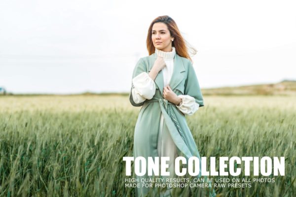 时尚外景拍摄/婚纱摄影调色滤镜Photoshop动作 Tone Collection CameraRaw Photoshop Actions缩略图 时尚外景拍摄/婚纱摄影调色滤镜Photoshop动作 Tone Collection CameraRaw Photoshop Actions