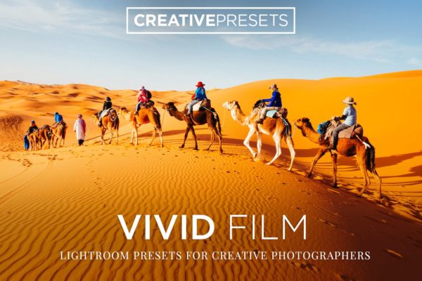 色彩增强色彩风景照片调色滤镜LR预设 Rich Vivid Film Lightroom Presets