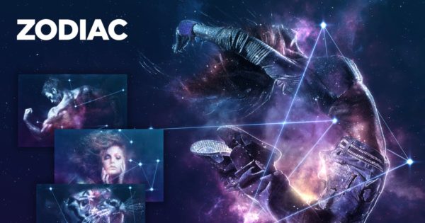 十二星座星空抽象特效照片处理PS动作 Zodiac Photoshop Action CS4+缩略图 十二星座星空抽象特效照片处理PS动作 Zodiac Photoshop Action CS4+