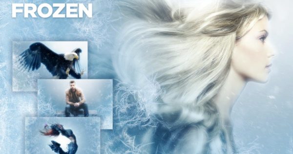 冰霜雪花效果照片处理PS动作 Frozen Photoshop Action CS3+缩略图 冰霜雪花效果照片处理PS动作 Frozen Photoshop Action CS3+