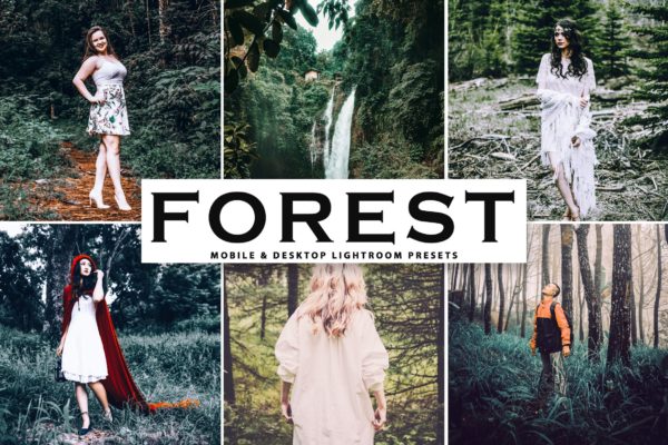 森林背景人像摄影后期处理调色滤镜LR预设 Forest Mobile & Desktop Lightroom Presets缩略图 森林背景人像摄影后期处理调色滤镜LR预设 Forest Mobile & Desktop Lightroom Presets