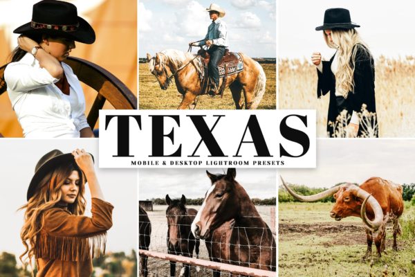 亮金色彩增强照片后期处理LR调色预设 Texas Mobile & Desktop Lightroom Presets缩略图 亮金色彩增强照片后期处理LR调色预设 Texas Mobile & Desktop Lightroom Presets