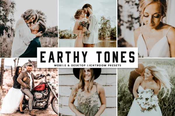 不饱和褪色暖色系照片后期处理LR调色预设 Earthy Tones Mobile & Desktop Lightroom Presets缩略图 不饱和褪色暖色系照片后期处理LR调色预设 Earthy Tones Mobile & Desktop Lightroom Presets