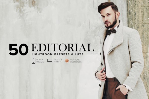 摄影师必备的50款LR调色预设合集下载 50 Editorial Lightroom Presets and LUTs缩略图 摄影师必备的50款LR调色预设合集下载 50 Editorial Lightroom Presets and LUTs