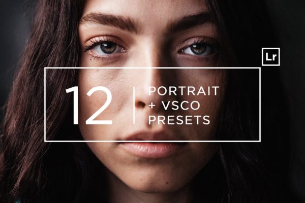 12款专业人像摄影美颜滤镜LR预设合集 12 Pro Portrait + VSCO Lightroom Presets缩略图 12款专业人像摄影美颜滤镜LR预设合集 12 Pro Portrait + VSCO Lightroom Presets