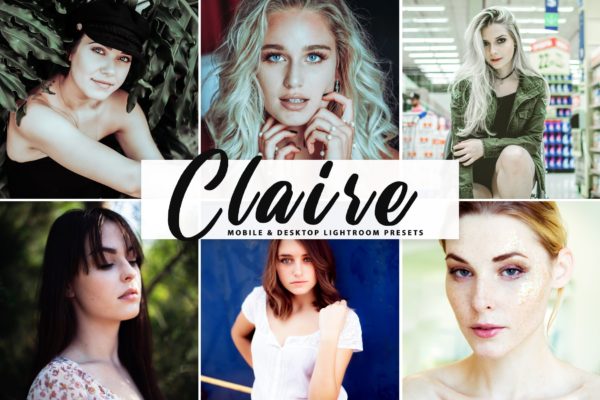 柔和暖色调LR预设下载 Claire Mobile & Desktop Lightroom Presets缩略图 柔和暖色调LR预设下载 Claire Mobile & Desktop Lightroom Presets