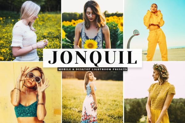 亮黄色风格人物/风景照片LR调色预设下载 Jonquil Mobile & Desktop Lightroom Presets缩略图 亮黄色风格人物/风景照片LR调色预设下载 Jonquil Mobile & Desktop Lightroom Presets