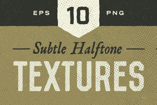 10款高分辨率细微半色调纹理 Subtle Halftone Textures缩略图 10款高分辨率细微半色调纹理 Subtle Halftone Textures