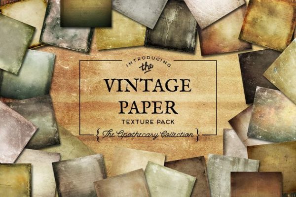 复古泛旧风格纸张纹理 Vintage Paper Textures Apothecary缩略图 复古泛旧风格纸张纹理 Vintage Paper Textures Apothecary