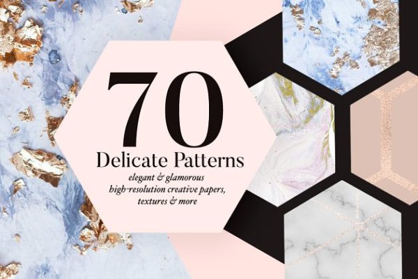 70个精致的艺术背景 70 Delicate Artistic Backgrounds