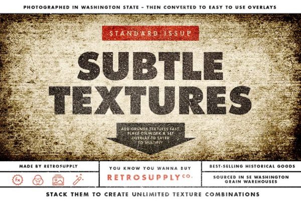 100款标配必备粗糙纹理合集 100 Standard Issue Grunge Textures